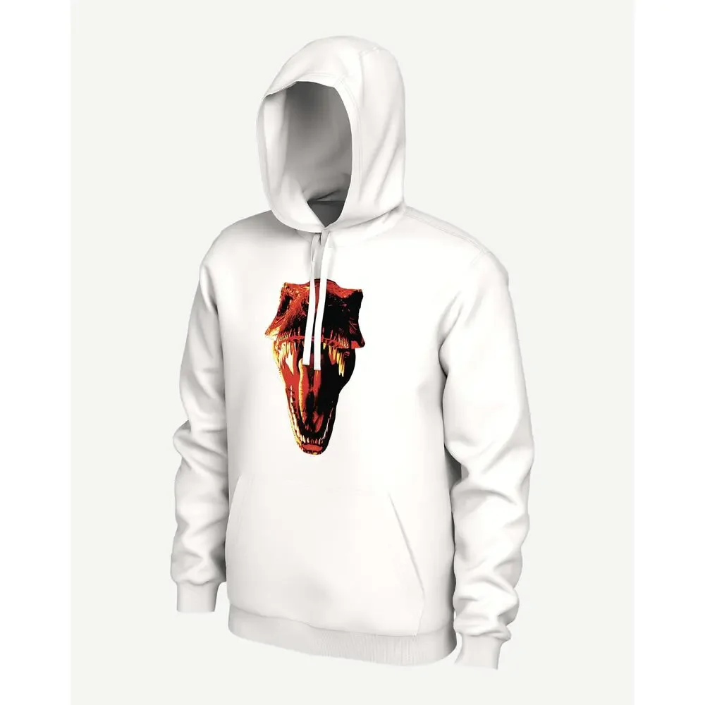 Nike Travis Kelce T-Rex Sweatshirt Hoodie KC Kansas City Chiefs 87 White Medium - Picture 3 of 12